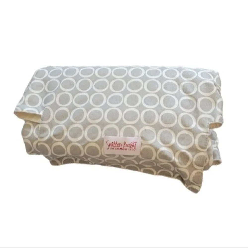 Smitten Baby Gray Diaper Changing Pad Neutral